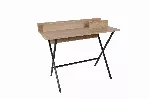 &Otilde;ppelaud, Hanah Home, tamm Must, 100 x 50 x 89, cm