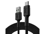 Green Cell KABGC19 USB-kaabel USB 2.0 2 m USB A USB C Must