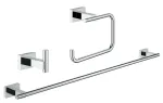 Grohe Essentials Cube tualetitarvikute komplekt, kroomitud, 40777001