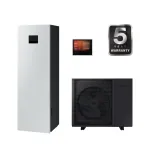 SAMSUNG &otilde;hk-vesi 16,0/13,5 kW SPLIT soojuspump 200-liitrise mahutiga, WIFI, kolmefaasiline