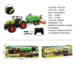 Green Barrel Tractor R/C 1:24