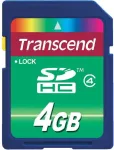 4GB SDHC Card Class 4 TS4GSDHC4