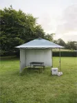 2 Side Walls for FastPitch OnePush Pavilion M Turquoise