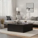 Kohvilaud, Hanah Home, must puit, 90 x 35 x 90