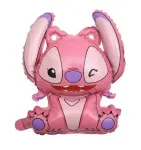 52x50cm Folio ballonn Lilo and Stitch Pink