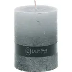 Candle Grey 8x6x6cm