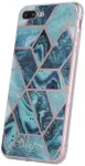 "Geometric Marble Case iPhone 11 Pro" Blue