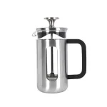 Pisa Coffee Press 3 cups Silver