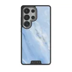 Fluffy Clouds - Samsung Galaxy S25 Ultra Case, Elite Dark (Magnetic) / Silver