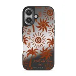 Ipanema - iPhone 16 Case, Elite Mirror Dark (MagSafe) / Silver