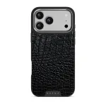 Reaper's Touch - Snakeskin iPhone 17 Pro Max Case, Elite Dark (MagSafe) / Silver