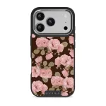 Desert Rose - iPhone 17 Pro Case, Elite Dark (MagSafe) / Silver