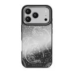 Wyvern - iPhone 17 Pro Case, Elite Mirror Dark (MagSafe) / Silver