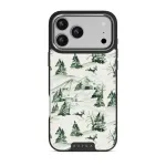 Pine Lodge - iPhone 17 Pro Max Case, Elite Dark (MagSafe) / Silver