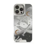 Star Crossed - iPhone 16 Pro Max Case, Elite Mirror Light (MagSafe) / Silver