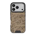 First Glance - iPhone 17 Pro Case, Elite Dark (MagSafe) / Silver