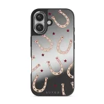 Lucky Charm - iPhone 16 Case, Elite Mirror Dark (MagSafe) / Silver