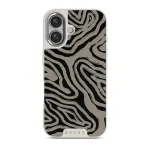 Black Sand - iPhone 16 Case, Elite Light (MagSafe) / Silver