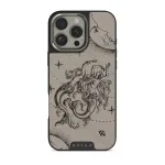 Virgo - iPhone 16 Pro Max Case, Elite Dark (MagSafe) / Silver / Nude