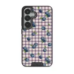 Blueberry Muffin - Samsung Galaxy S25 Plus Case, Elite Dark (Magnetic) / Silver