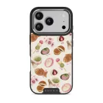 Caf&eacute; Haru - iPhone 17 Pro Case, Elite Dark (MagSafe) / Silver