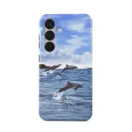 Retro Splash - Samsung Galaxy S25 Case, Tough (Magnetic) / N/A