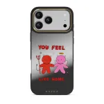Like Home - iPhone 17 Pro Max Case, Elite Mirror Dark (MagSafe) / Gold