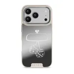 City Lights - iPhone 17 Pro Case, Elite Mirror Light (MagSafe) / Silver
