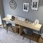 &Otilde;ppelaud, Hanah Home, tamm, 240 x 74 x 60, cm