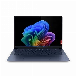 Lenovo Yoga Slim 7 14Q8X9 s&uuml;learvuti, 14,5-tolline 3K OLED puutetundlik ekraan, 90 Hz, Snapdragon X Elite X1E-78-100, RAM 16 GB LPDDR5X, 512 GB SSD, Qualcomm Adreno GPU, Windows 11 Home, ENG, Cosmic Blue, 83ED002UMH