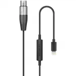 LC-XLR Female Connector to lightning adapter