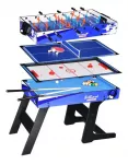 RoGer 4in1 Folding table for games Billiards / Air hockey / Football / Table tennis