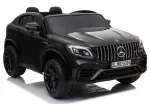 Lean Cars Mercedes-AMG GLC 63S kahekohaline elektriauto lastele, must