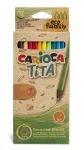 CARIOCA TITA ECOFAMILY v&auml;rvilised pliiatsid, 12 tk, tk