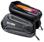 &bdquo;WildMan&ldquo; WILDMAN jalgratta raamikott lukuga, mahuga 1,2 l (4&ndash;7 tolli) XT6, must