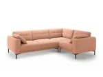 Right Velvet Sofa, "Lazio", 4 Seats, 282x194x86 Made in Europe