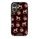 Rocking Around - iPhone 16 Case, Elite Dark (MagSafe) / Gold