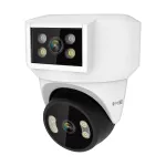 &bdquo;Kruger&Matz Connect C180&ldquo; WiFi-kaamera 2 objektiiviga, PTZ, 360&deg;, 2K, &bdquo;Tuya Smart Life&ldquo;, v&auml;rviline pilt &ouml;&ouml;sel, helisalvestus, AI