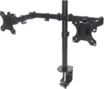 Dual Desk Mount 13" - 32" Black