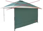 2 Side Walls for FastPitch OnePush Pavilion L Turquoise