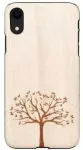 "SmartPhone Back Case iPhone XR" Apple Tree Black