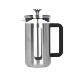 Pisa Coffee Press 8 cups Silver