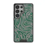 Hawaiian Breeze - Samsung Galaxy S25 Ultra Case, Elite Dark (Magnetic) / Silver