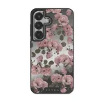 Vintage Glamour - Samsung Galaxy S25 Case, Elite Mirror Dark (Magnetic) / Silver