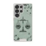 Libra - Samsung Galaxy S25 Ultra Case, Elite Light (Magnetic) / Silver / Turquoise