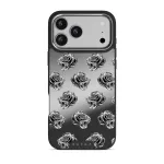 Frozen - iPhone 17 Pro Max Case, Elite Mirror Dark (MagSafe) / Silver