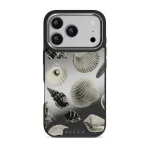 Shell Mosaic - iPhone 17 Pro Case, Elite Mirror Dark (MagSafe) / Silver