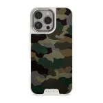 Tropical Green Camo - iPhone 16 Pro Case, Elite Light (MagSafe) / Silver