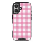Think Pink - iPhone 16 Plus Case, Elite Dark (MagSafe) / Silver