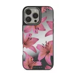 Eden - iPhone 16 Pro Case, Elite Mirror Dark (MagSafe) / Silver